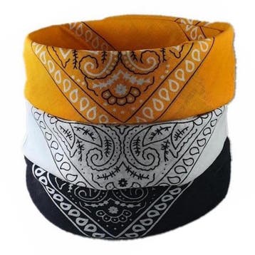Fako Fashion - 3-Pack Paisley Bandana - Boeren Zakdoek -, Verzenden, Nieuw