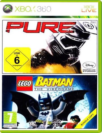 Pure + Lego: Batman The Video Game [Xbox 360], Spelcomputers en Games, Games | Xbox 360, Ophalen of Verzenden, Nieuw