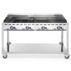 Barbecue | GreenFire | Propaangas | 2 Roosters + 2 Bakplaten, Zakelijke goederen, Horeca | Keukenapparatuur, Verzenden, Nieuw in verpakking