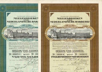 Nederland. 1938-1939 - Meelfabrieken der Nederlandsche