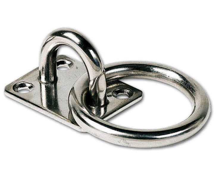 Aanlegring 40x50mm RVS304, Watersport en Boten, Bootonderdelen, Ophalen of Verzenden