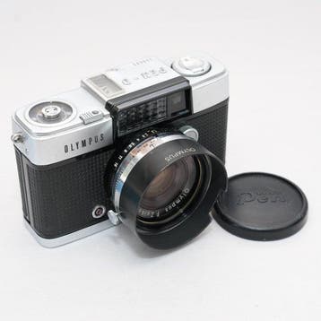 Olympus Pen-D with Zuiko 1,9/32mm + hood | Analoge camera, Audio, Tv en Foto, Fotocamera's Analoog, Nieuw