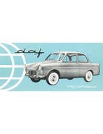 1961 DAF VARIOMATIC BROCHURE FRANS, Nieuw, Author