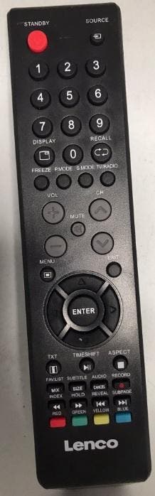 Afstandsbediening Lenco led-3213, Ophalen of Verzenden, Nieuw, Origineel