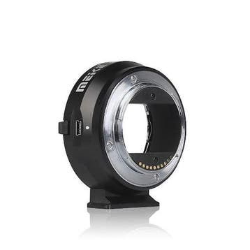 Meike MK-S-AF4 Lensadapter voor Sony E-mount naar Canon EF/E, Audio, Tv en Foto, Fotografie | Lenzen en Objectieven, Verzenden