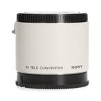 Sony SAL20 2.0x Teleconverter · 1 jaar garantie, Ophalen of Verzenden, Zo goed als nieuw