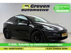 Tesla Model Y Long Range AWD 75 kWh  Snelladen  SOH 92%, Automaat, Zwart, Elektrisch, Nieuw