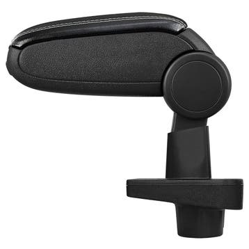 Armsteun-Renault Clio IV-X98-kunstleer-zwart+wit stiksel, Verzenden, Nieuw