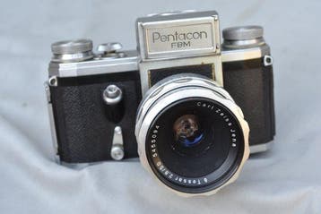 Carl Zeiss Jena Pentacon FBM + Tessar | Analoge camera, Nieuw