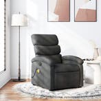 vidaXL Massagestoel in donkergrijze stof, Verzenden, Nieuw