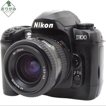 Nikon D100 + AF Nikkor 3.3-4.5/35-70mm Digitale reflex, Nieuw