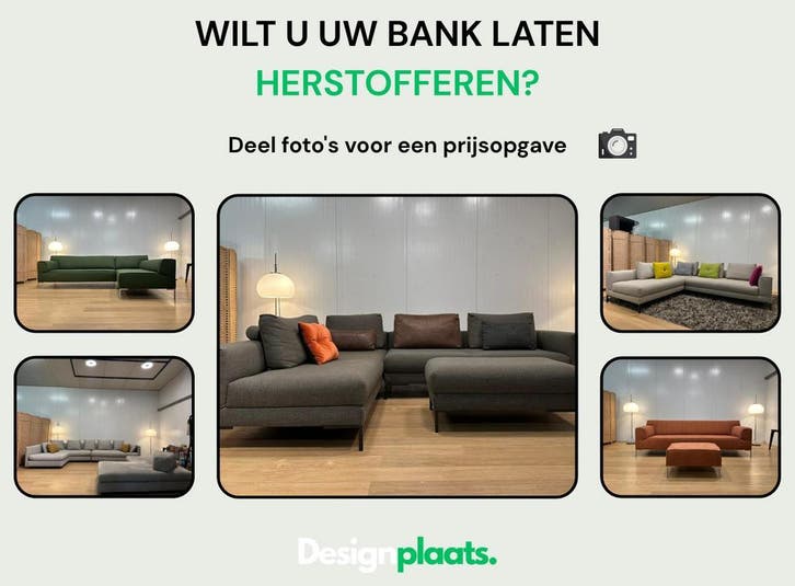Geef Uw Designbank een Tweede Leven, Huis en Inrichting, Banken | Bankstellen, Nieuw, Ophalen