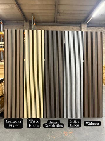 AKOESTISCHE WANDPANELEN super aanbieding!, Ophalen of Verzenden, Nieuw