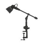 Tafellamp Orlando Antiek Zwart Binnenverlichting, Huis en Inrichting, Lampen | Tafellampen, Verzenden, Nieuw, Overige materialen