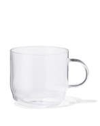 HEMA Koffiekopje 300ml glas transparant 3+1 gratis, Verzenden, Nieuw