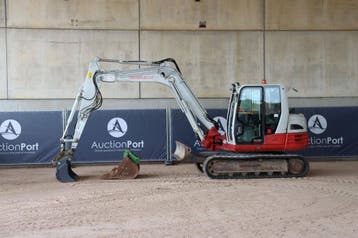 Veiling: Rupsgraafmachine Takeuchi TB290 Diesel 52kW 2019, Ophalen, Graafmachine