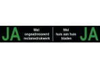 Brievenbusstickers: ja/nee stickers, nee/nee stickers, Verzamelen, Nieuw