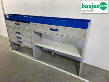 Sortimo alu bedrijfswagen inrichting 2290x360x1165mm (3140), Ophalen of Verzenden