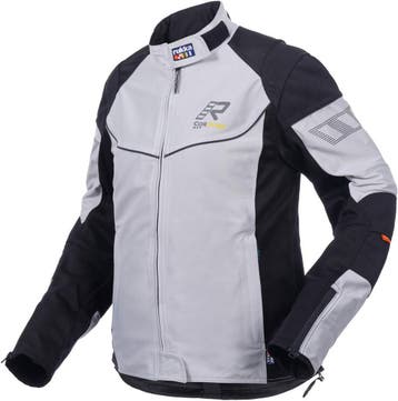 Rukka AirGobina 2.0 Dames Zwart Grijs Textiele Motorjas, Motoren, Kleding | Motorkleding, Nieuw met kaartje, Jas | textiel, Verzenden