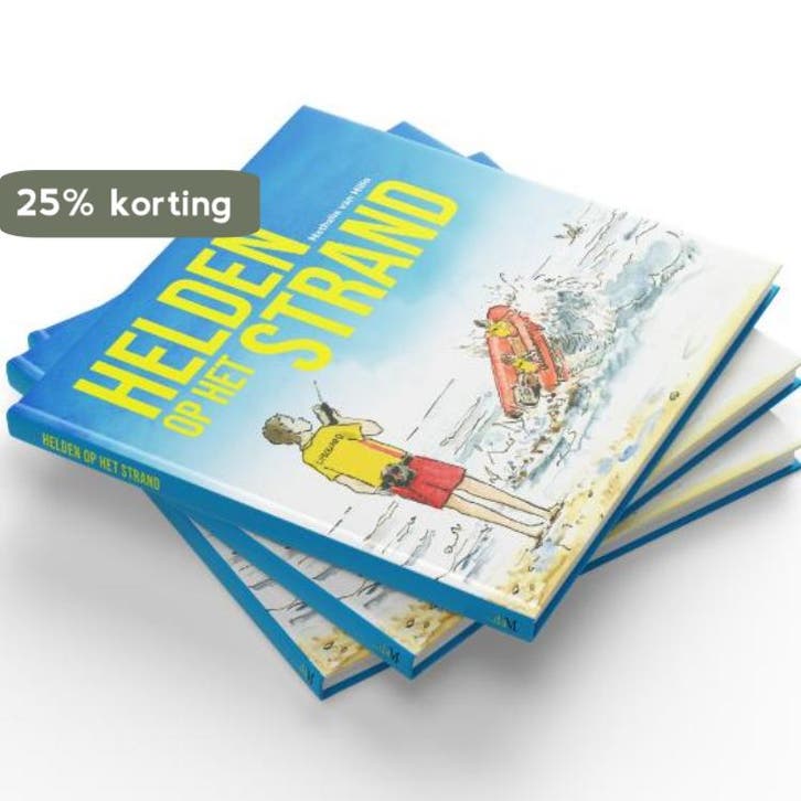 Helden op het strand 9789071902376 Nathalie van Hillo, Boeken, Kinderboeken | Kleuters, Zo goed als nieuw, Verzenden