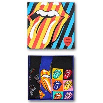 Happy Socks Maat 41-46 Rolling Stones 3 - Pack Gift Box, Kleding | Heren, Verzenden, Nieuw