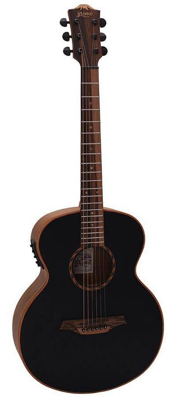 Bromo BAT8ME BK Mini Jumbo | Music Department, Ophalen of Verzenden, Nieuw, Western- of Steelstringgitaar, Met (piezo-)element