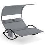 LIVSK Schommelstoel voor 2 Personen - Met Luifel - Stevig en, Verzenden, Nieuw