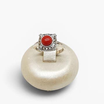 Koraal - Argento 925 - Ring