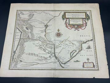 Paraguay - Provincie van Río de la Plata; Ioannes Ianssonius, Nieuw