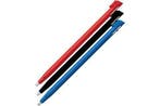 3x Stylus pen voor Nintendo 2DS - Zwart - Rood - Blauw, Verzenden, Nieuw, 2DS, Stylus of Aanraakpen