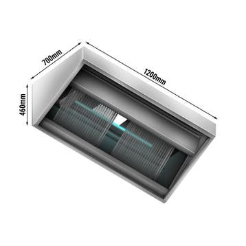 GGM Gastro | Recirculatie-afzuigkap met plasmafilter - |, Onderbouw afzuigkap, Verzenden, Nieuw, Inbouw
