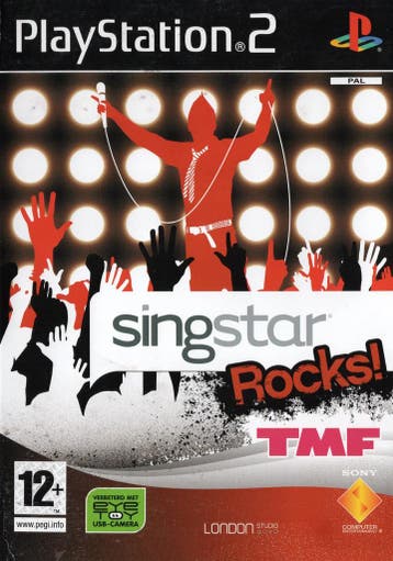 SingStar: Rocks TMF - PlayStation 2 PS2 - PAL HOL - CIB, Ophalen of Verzenden, Zo goed als nieuw