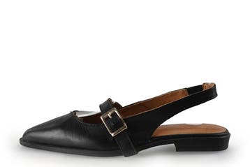 Manfield Slingbacks in maat 37 Zwart, Kleding | Dames, Verzenden, Zwart, Zo goed als nieuw, Manfield