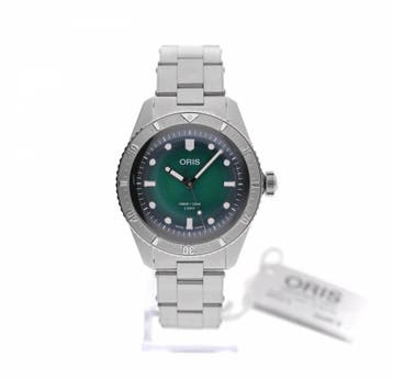 Oris Divers Sixty-Five 5-Days Cal. 400; Automatisch Her..., Overige merken, Polshorloge, Overige materialen, Ophalen of Verzenden