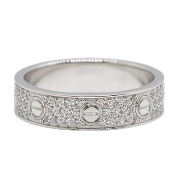 Cartier - Ring - Love - 18 karaat Witgoud -, Sieraden, Tassen en Uiterlijk, Nieuw