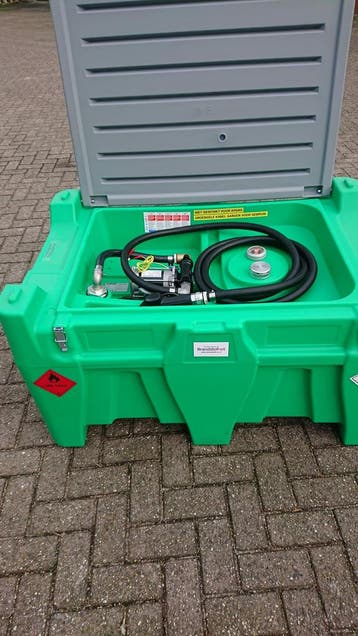 Benzine tank 300 liter mobiele benzinetank met 12 of 230..., Nieuw