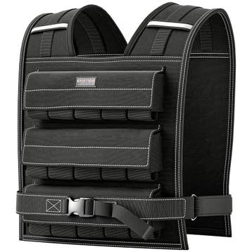TRUUSK Verstelbaar Gewichtsvest 15kg - Reflecterende Strepen, Verzenden, Nieuw