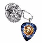 Leeuw plectrum ketting, sleutelhanger of oorbellen, Ophalen of Verzenden, Nieuw