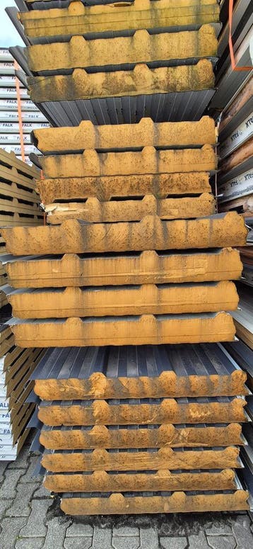 Isolatie, PIR isolatie, dak, vloer, gevel isolatie €8,00/m2, Ophalen, Zo goed als nieuw, Overige materialen, 100 mm of meer