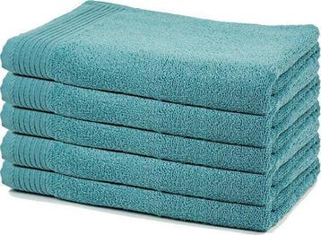The One Badlaken 70×140 cm Petrol – Set van 5, Verzenden, Nieuw