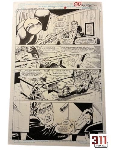 Original Comic Art - Spiderman Unlimited #07 - Page #35 -, Verzamelen, Poppetjes en Figuurtjes, Verzenden