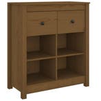 Bijzetkast 70x35x80cm | Massief Hout Laatste Stuk!, Huis en Inrichting, Kasten | Dressoirs, Nieuw, Trendy, Met lade(s), Grenenhout