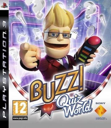 Buzz! Quiz World (PS3 Games), Ophalen of Verzenden, Zo goed als nieuw