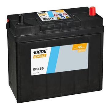Exide Excell accu | EB456 | 12V 45Ah, Ophalen of Verzenden, Nieuw