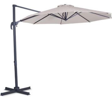 2dekans | VONROC Zweefparasol – Kantelbaar & Incl., Ophalen of Verzenden, Zo goed als nieuw