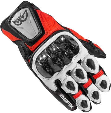Berik Namib Zwart Wit Rood Handschoenen, Nieuw met kaartje, Berik, Handschoenen, Heren