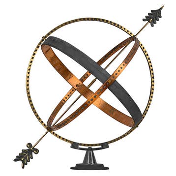 Zonnewijzer Z13 Hercules Decoratie Zonnewijzer sets, Tuin en Terras, Tuinwanddecoratie, Verzenden, Nieuw