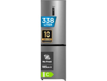 Midea MERB345MGC02 - Koelvriescombinatie - 338L - No Frost -, Verzenden, Zo goed als nieuw