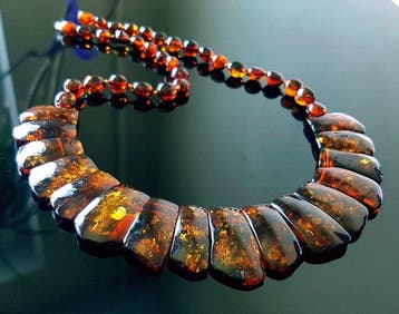 Amber Natuurlijke Baltische Barnsteenketting- 30 g