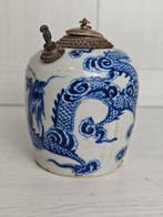 Vaas - Porselein - Vietnam - Waterpijp